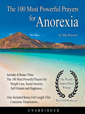 cover image of The 100 Most Powerful Prayers for Anorexia